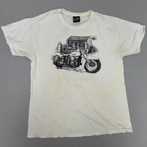 Harley-Davidson Phoenix OR Motorcycle Graphic Tee White L